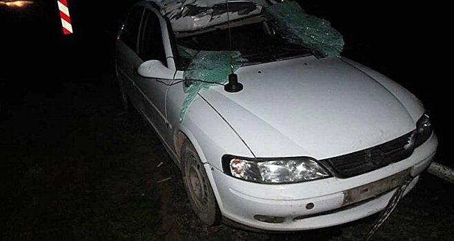 Плохой день: водитель Opel получил штраф, а потом улетел в кювет