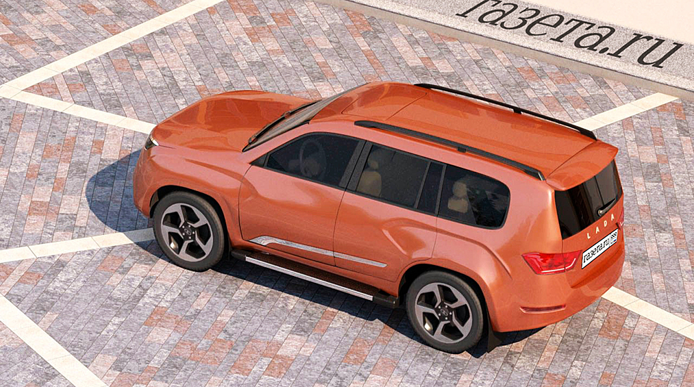 Однако компания "АвтоВАЗ" отвергла свое отношение к появившимся в СМИ изображениям нового внедорожника Lada