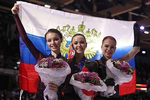 Щербакова и Трусова взяли «золото» и «серебро» на Олимпиаде. Валиева осталась без медали