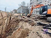 Опубликованы свежие фото со стройки объездной дороги на Родионова