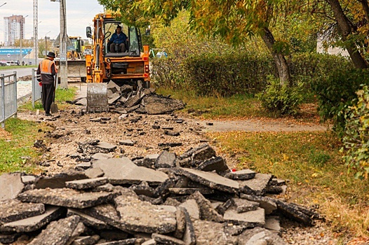 Улицу Строителей начали ремонтировать в Дзержинске