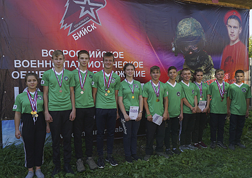 Юнармейцы Алтайского края приняли участие в «Юнармейском осеннем марафоне»