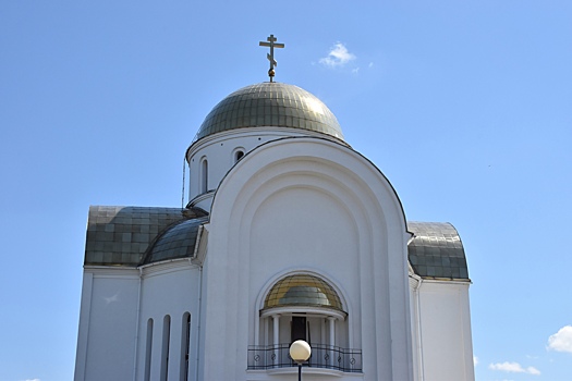 На территории храма Георгия Победоносца в Воткинске начали возводить колокольню