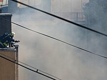 Причиной пожара в "доме-книжке" на Новом Арбате стало возгорание электропроводки