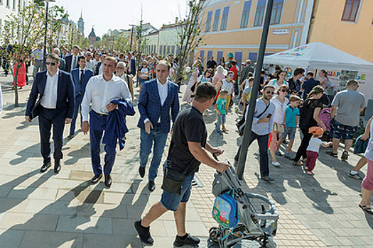 В Туле открыли обновленную набережную