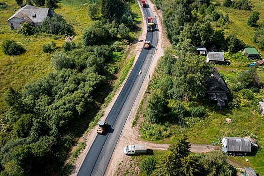 В Ленобласти досрочно отремонтируют участок главной дороги на Волосово