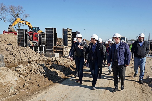 Готовность строящегося окоцентра оценивается в 45%