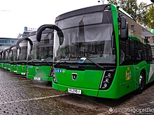 Первая партия новых автобусов приедет в Екатеринбург в январе