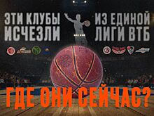 Клубы, исчезнувшие из Единой лиги ВТБ: Красные Крылья, Красный Октябрь, Триумф, Спартак, Донецк, Хонка, Вита, Азовмаш