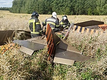 В Подмосковье разбился легкомоторный самолет