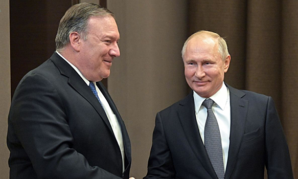 Помпео привел пример успешного сотрудничества РФ и США