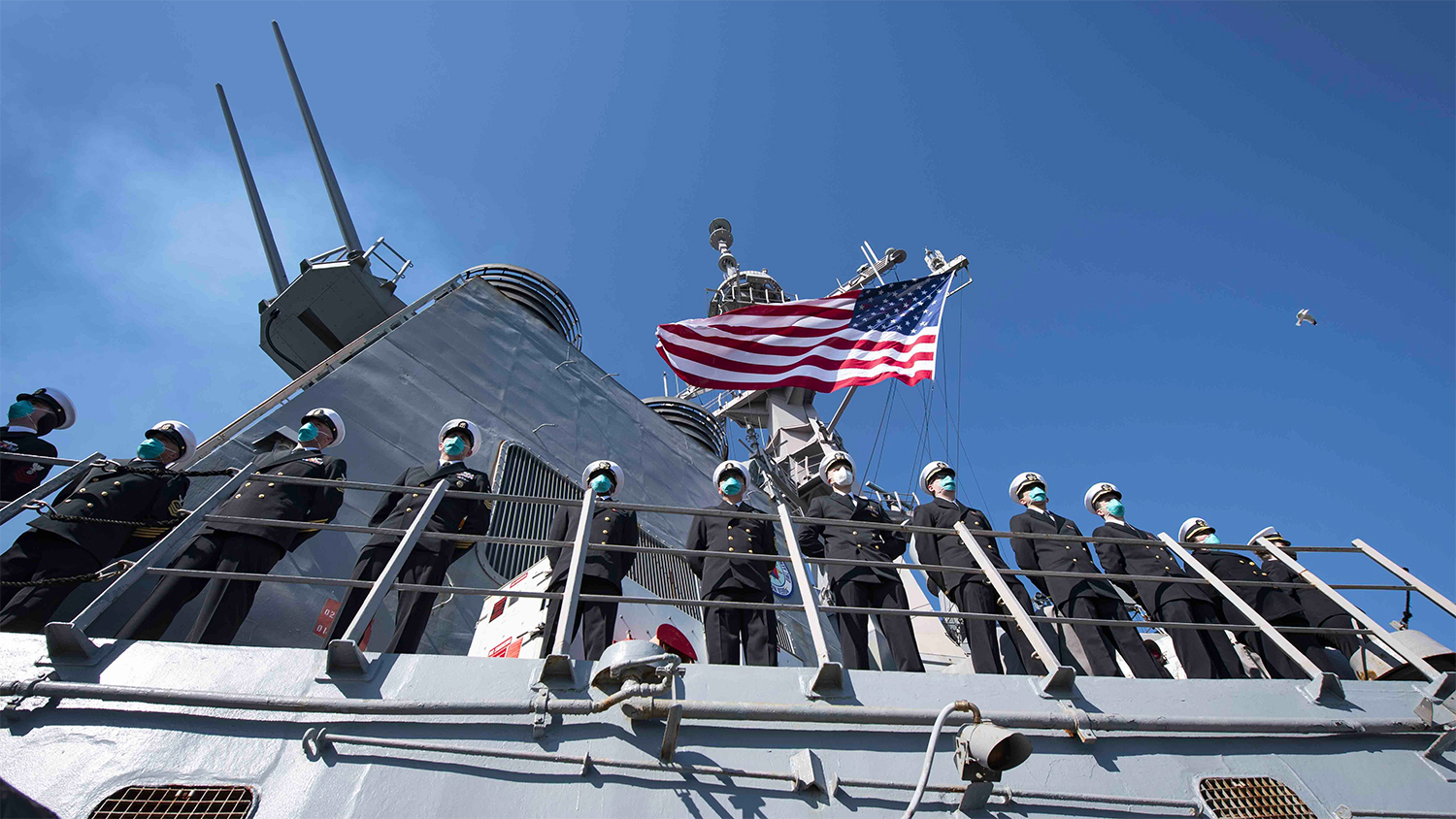 CBS&nbsp; News: эсминец USS Rafael Peralta вошел в Персидский залив