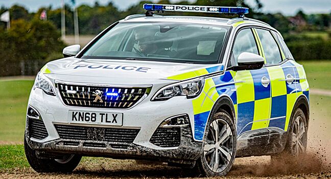 Британская полиция получит 1500 новых Peugeot