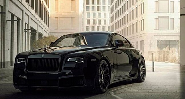 Ателье Spofec представило доработанную модель Rolls-Royce Wraith Black Badge