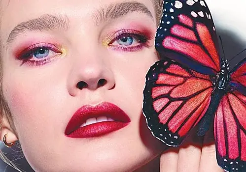 Наталья Водянова снялась в рекламе «идеального осеннего макияжа» от Guerlain