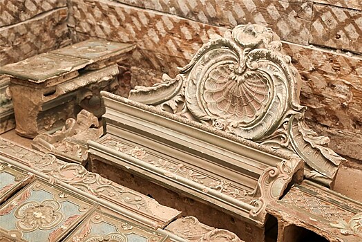 В одном из домов нижегородского купеческого рода Рукавишниковых обнаружили конструкции исторического декора