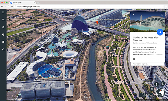 Сервис Google Earth получил обновление