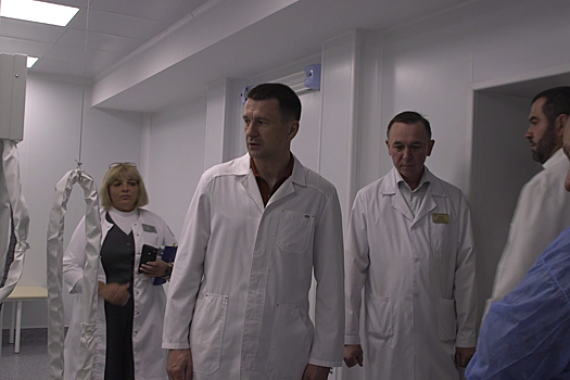 Министр здравоохранения Подмосковья Максим Забелин оценил медучреждения Рузского муниципального округа