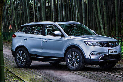 Первый полноприводный кроссовер Geely появится в России в 2017 году