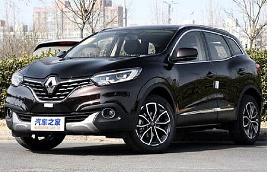 Рассекречен внешний вид обновленного кроссовера Renault Kadjar