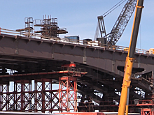 В Дубне достраивают мост через Волгу