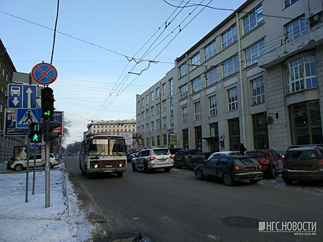 Власти откроют двустороннее движение на улице Советской в центре Новосибирска