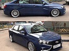 АВТОВАЗ подумывает поставить на LADA Vesta пневмоподвеску