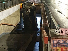 В Челябинске иномарка улетела в подземный переход