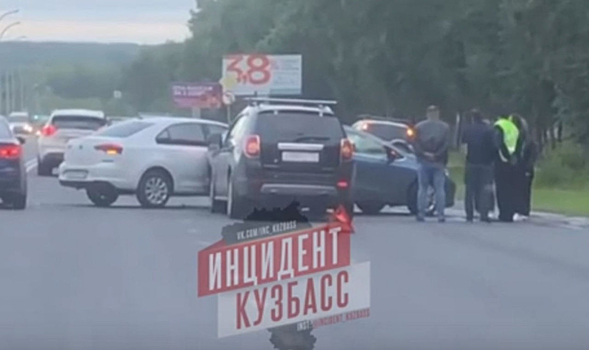 Мотоциклист серьезно пострадал в ДТП в центре Кемерова