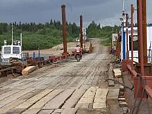 В Поморье открыта понтонная переправа через Пинегу