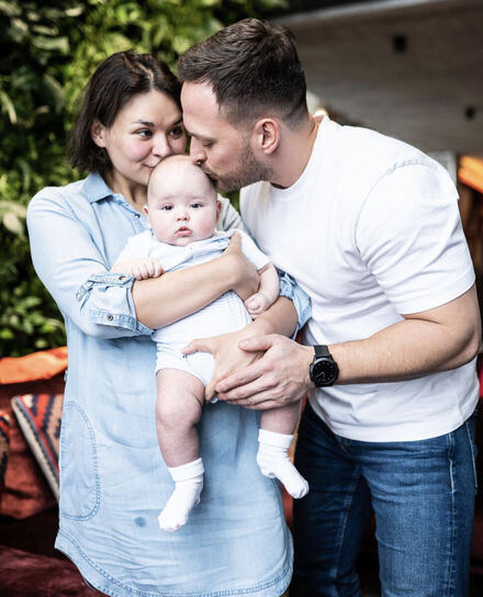 The daughter of Sergei Shoigu boasted a photo of his father with his granddaught