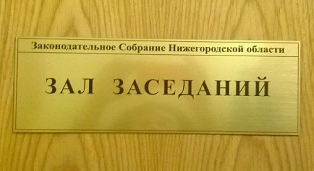 Депутаты поддержали основные направления бюджетной и налоговой политики Нижегородской области