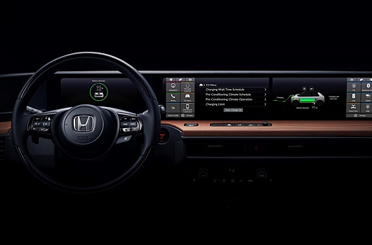 Honda показала интерьер нового электрокара