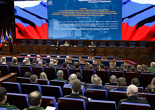 В НЦУО РФ проведено занятие с должностными лицами органов военного управления по подготовке проектов правовых актов