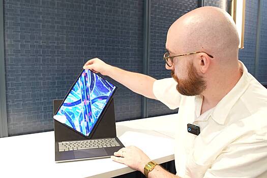 Создан ноутбук с вращающимся экраном