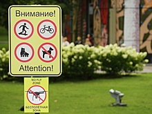 Таблички о запрете выгула собак появились на набережной в Щелкове