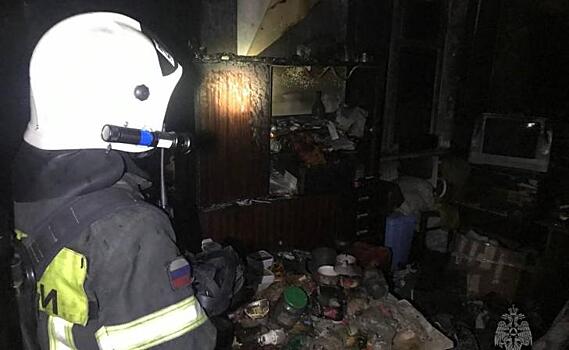 В Курске на пожаре погиб 67-летний мужчина