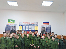 В Оренбургской области кадеты получили урок безопасности дорожного движения от сотрудников Госавтоинспекции