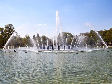 Фонтаны в Парке Горького включат 30 апреля