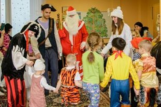 В детской больнице Белгорода прошло новогоднее представление для пациентов
