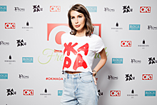 Кети Топурия, Глюк’oZa и Юлия Ковальчук на ланче OK! на фестивале «Жара» в Баку