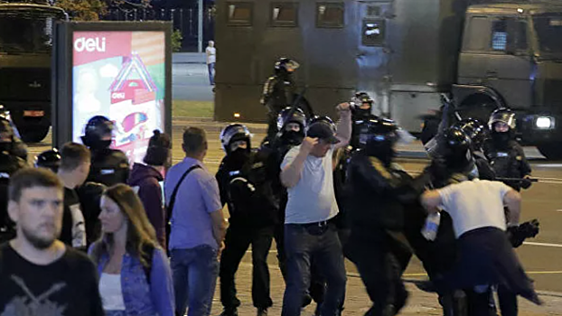 В Минске перекрыт въезд в центр города