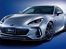 Subaru BRZ 2022 года станет спортивнее с заводскими надстройками