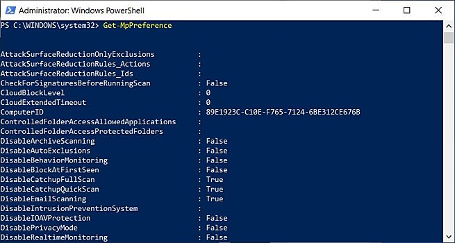 Set mppreference disablerealtimemonitoring true