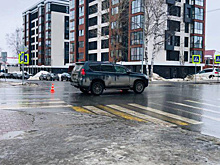 В Югре водитель внедорожника отправил в больницу женщину-пешехода