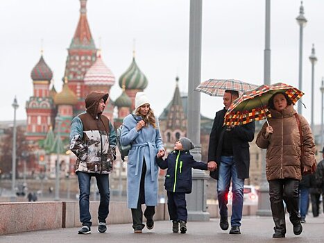 Облачная погода с дождем прогнозируется в Москве 4 ноября