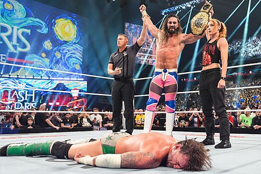 WWE Clash in Paris: результаты шоу. Чемпионка WWE вмешалась в мужской мейн-ивент