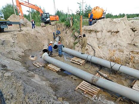 В Радужном модернизируют систему водоснабжения