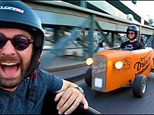 Эти очаровательные Mini Hot Rod похожи на карт для Супер Марио