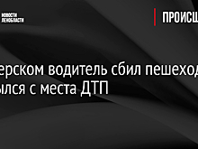 В Сиверском водитель сбил пешехода и скрылся с места ДТП